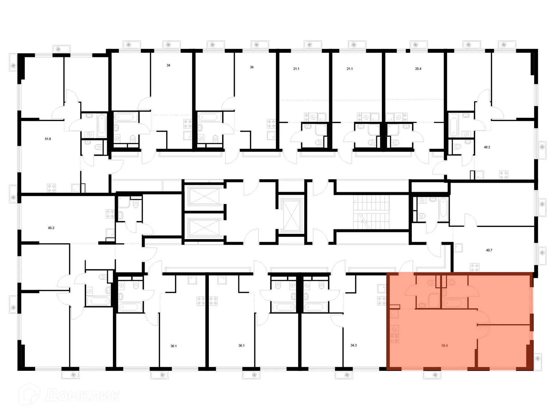 Фото квартиры в ЖК Яуза парк