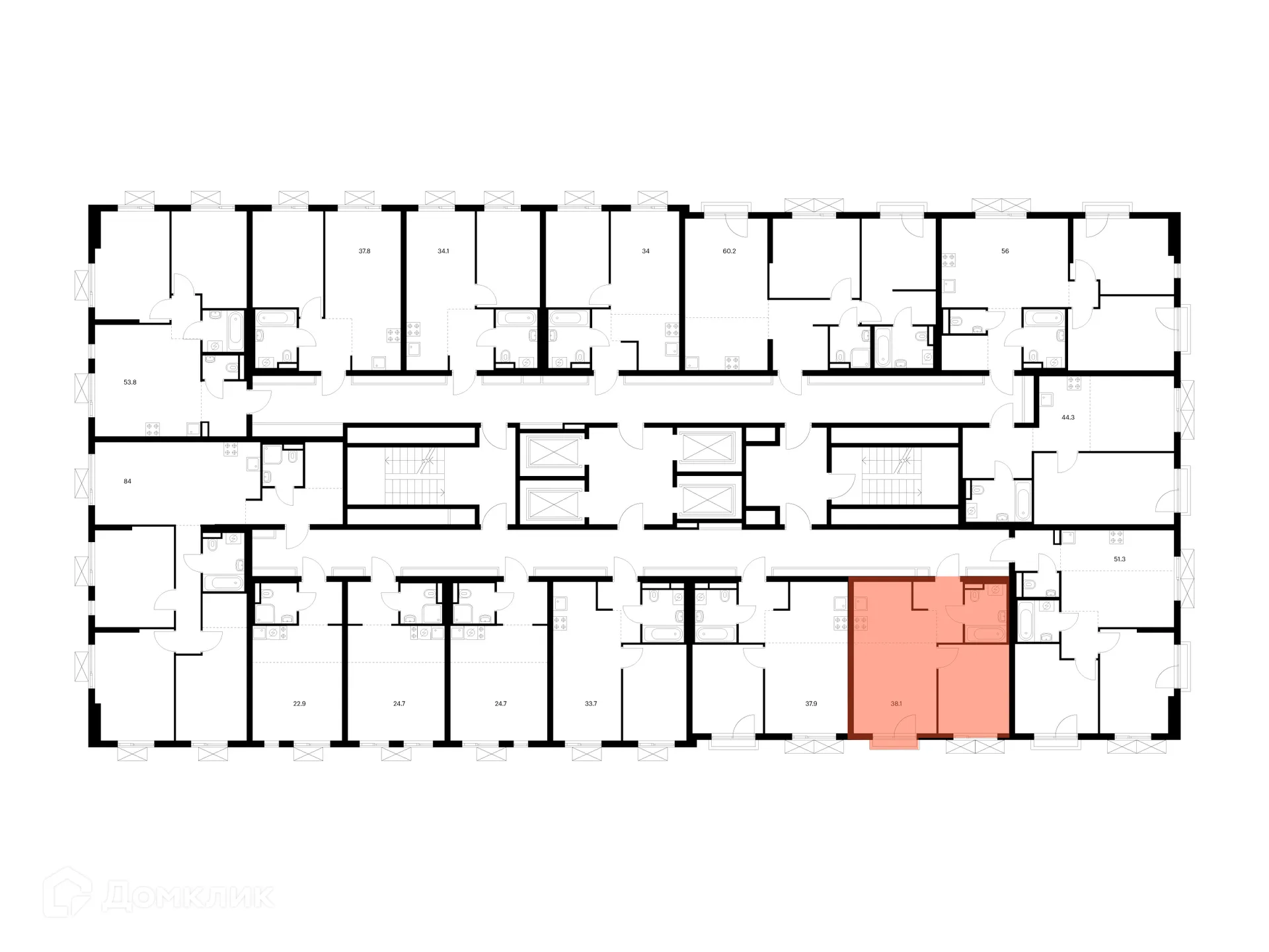 Фото квартиры в ЖК Яуза парк