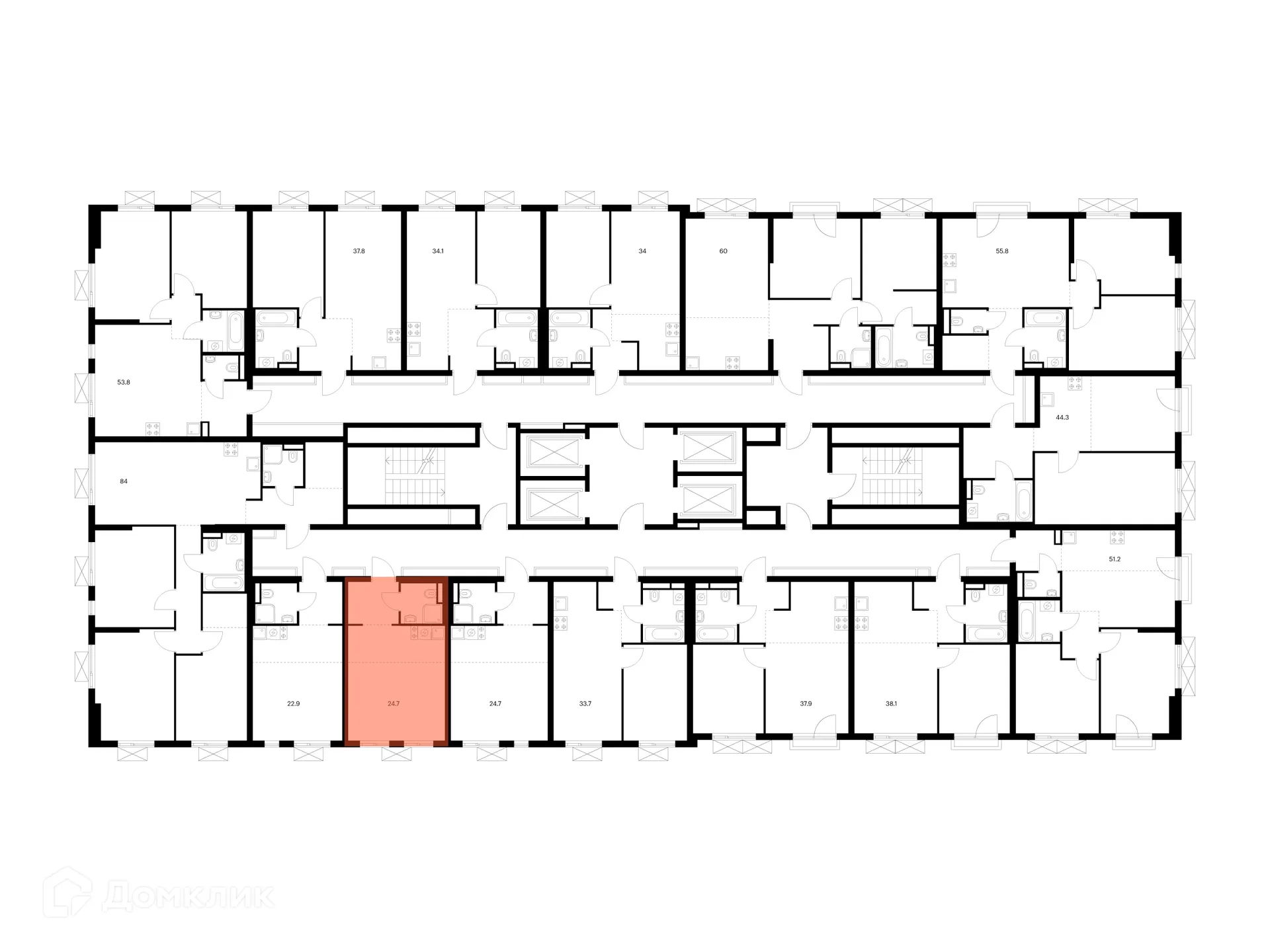 Фото квартиры в ЖК Яуза парк