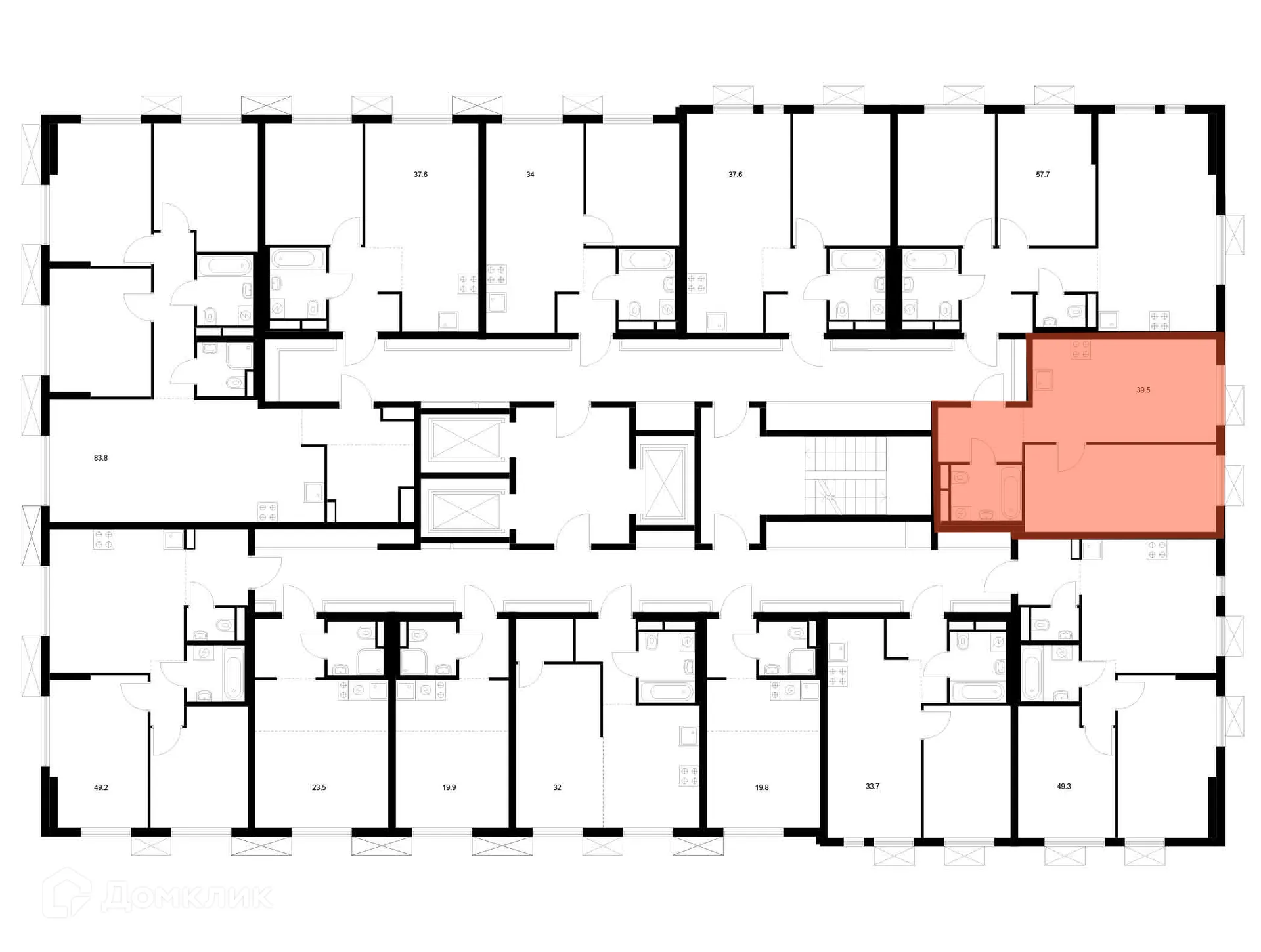 Фото квартиры в ЖК Яуза парк