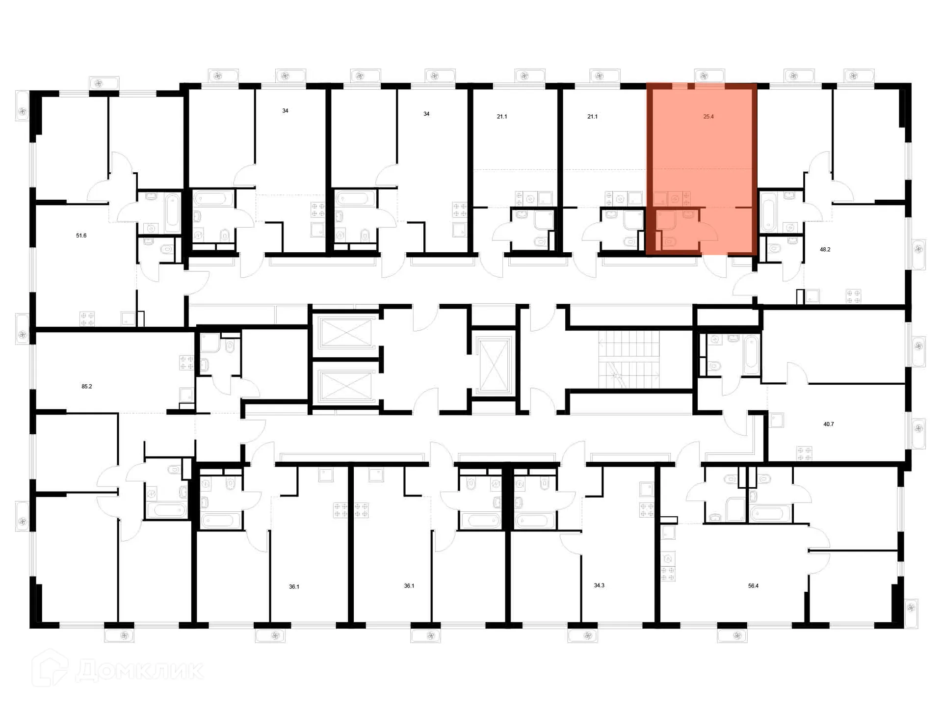 Фото квартиры в ЖК Яуза парк
