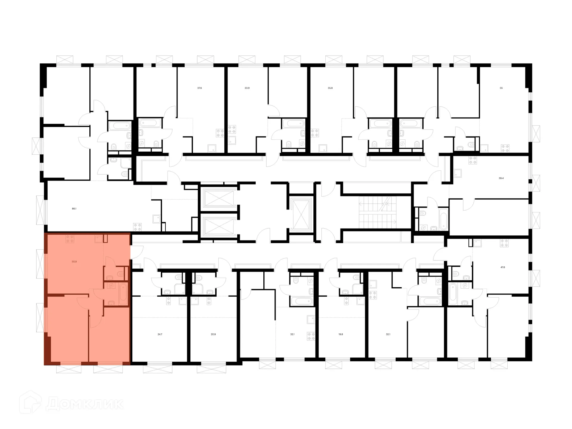 Фото квартиры в ЖК Яуза парк