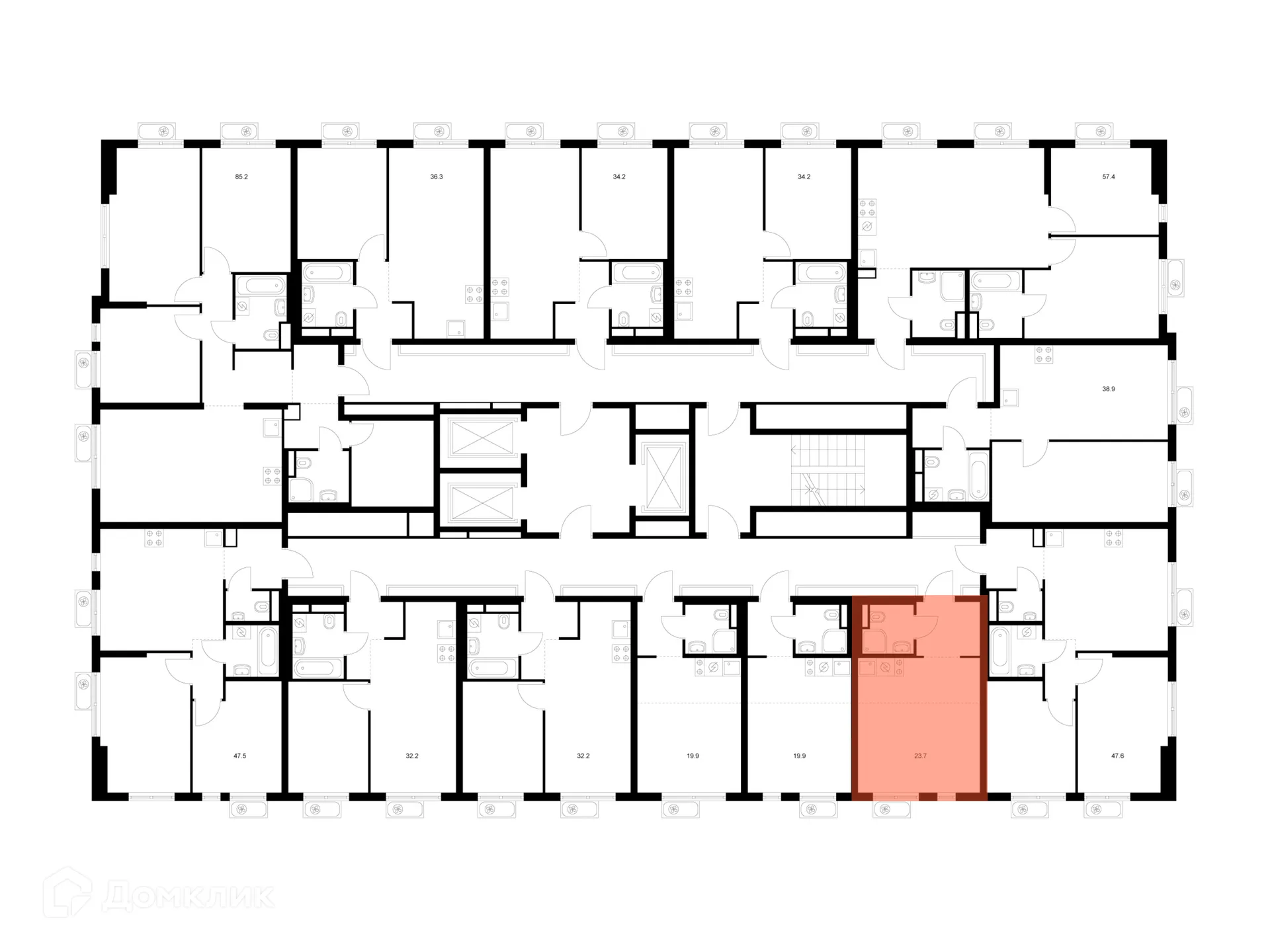 Фото квартиры в ЖК Яуза парк