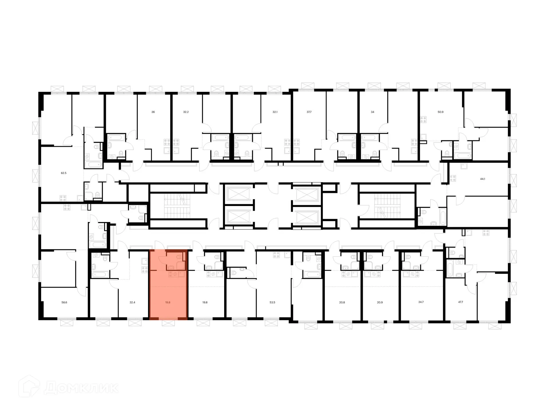 Фото квартиры в ЖК Яуза парк