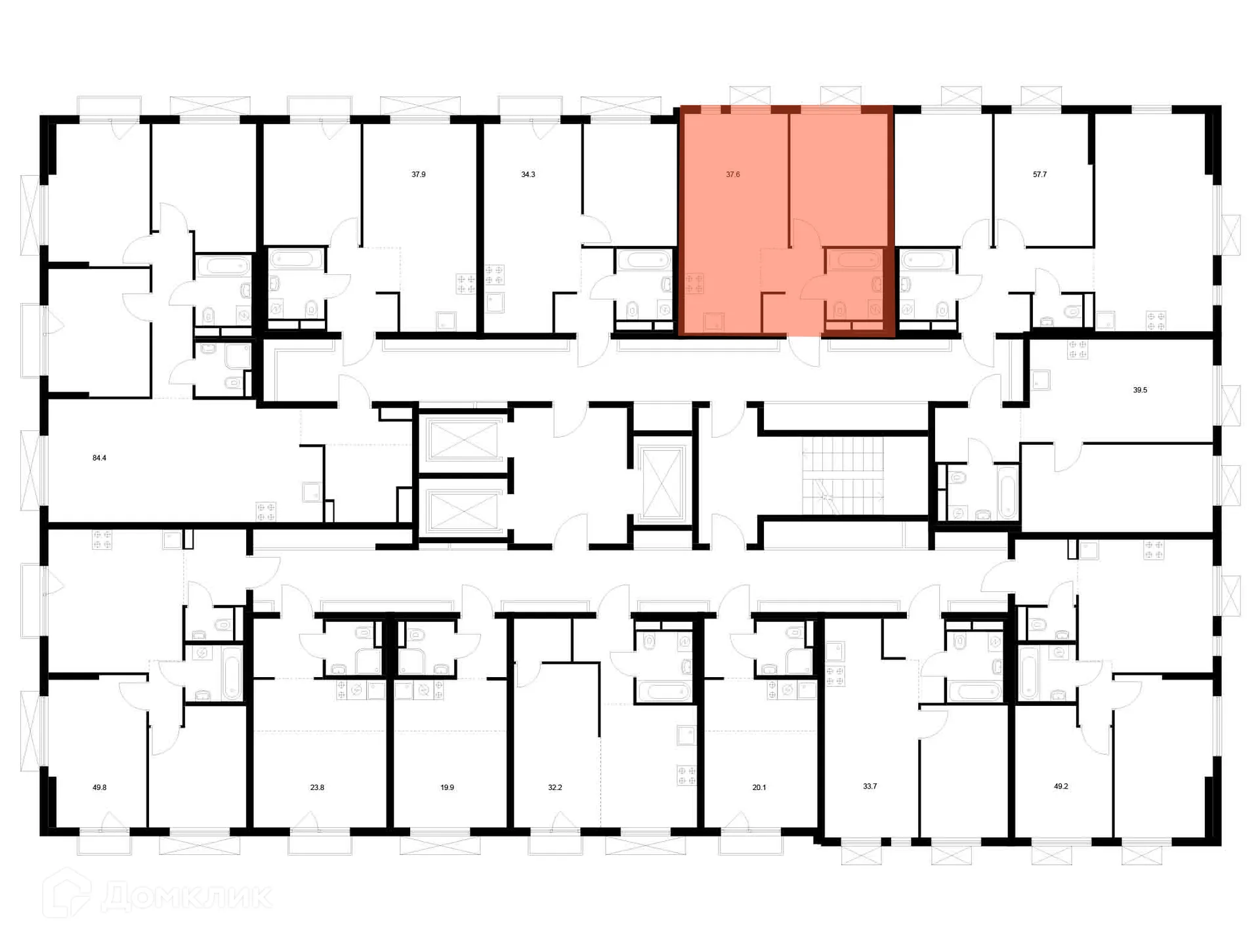 Фото квартиры в ЖК Яуза парк