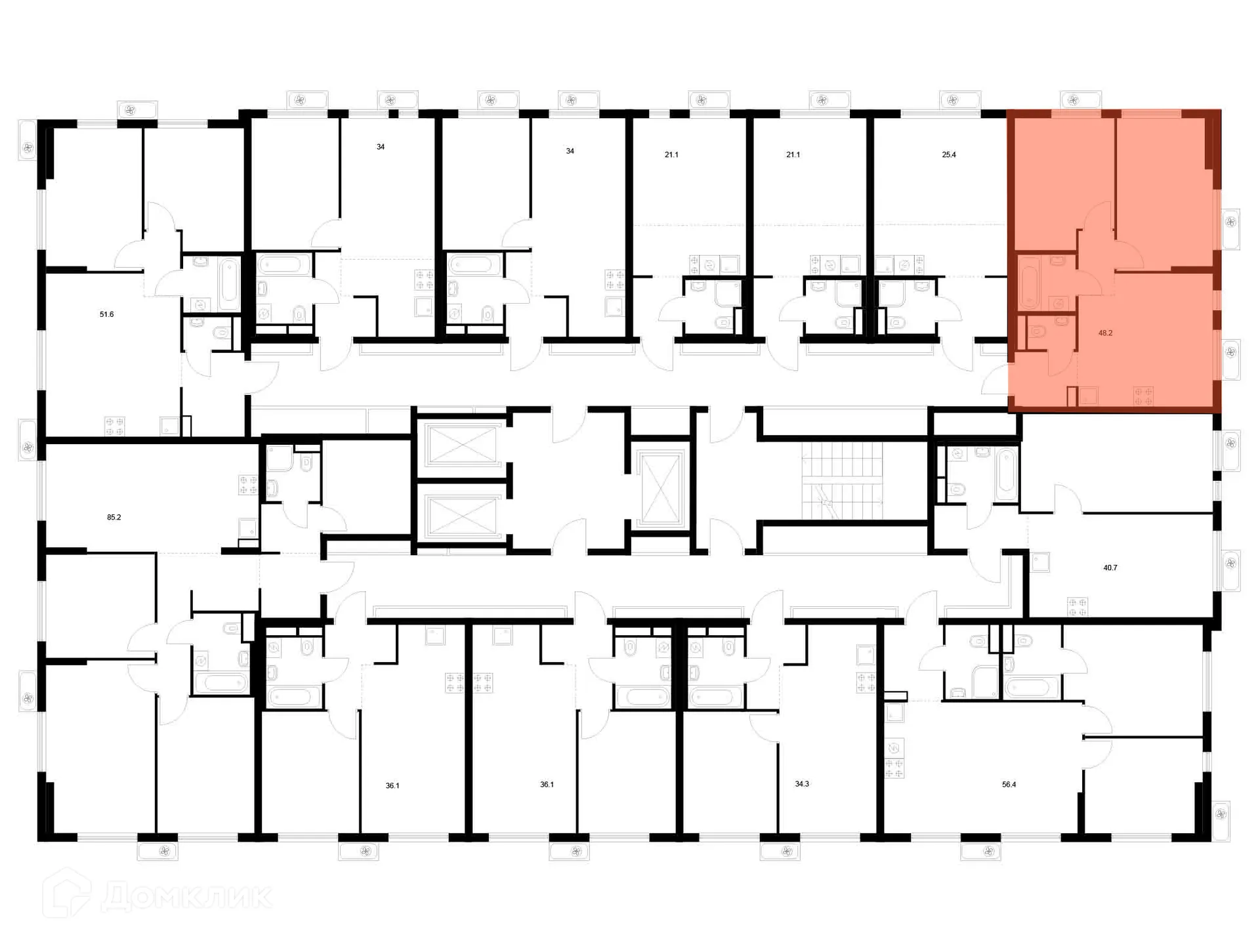 Фото квартиры в ЖК Яуза парк