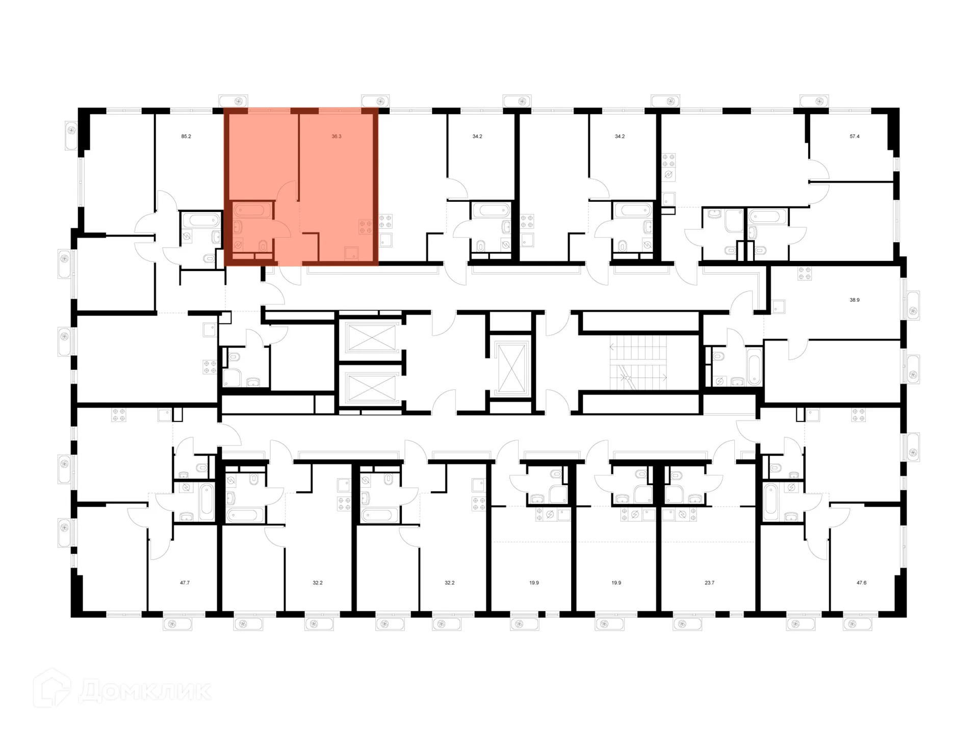 Фото квартиры в ЖК Яуза парк