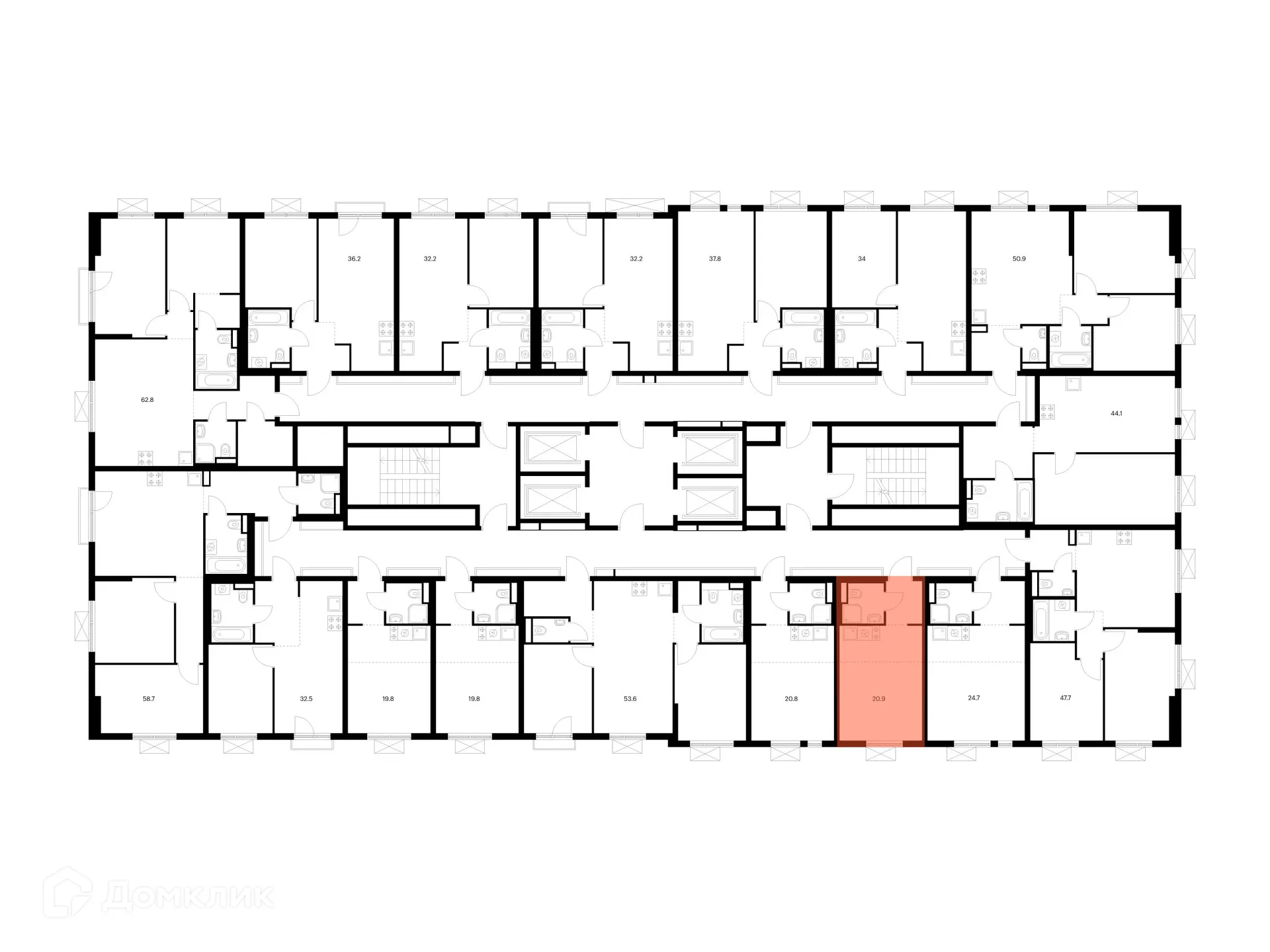 Фото квартиры в ЖК Яуза парк