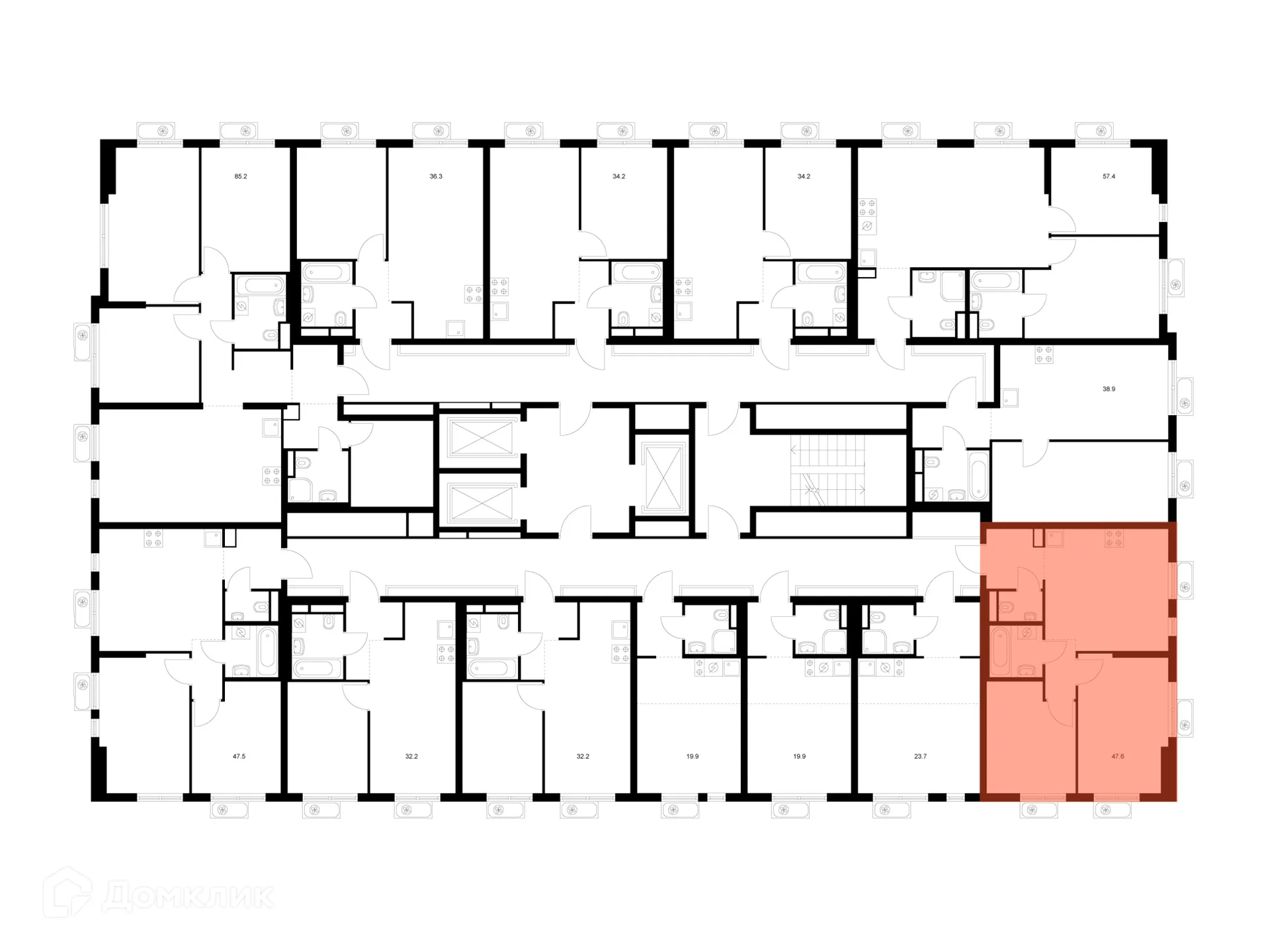 Фото квартиры в ЖК Яуза парк