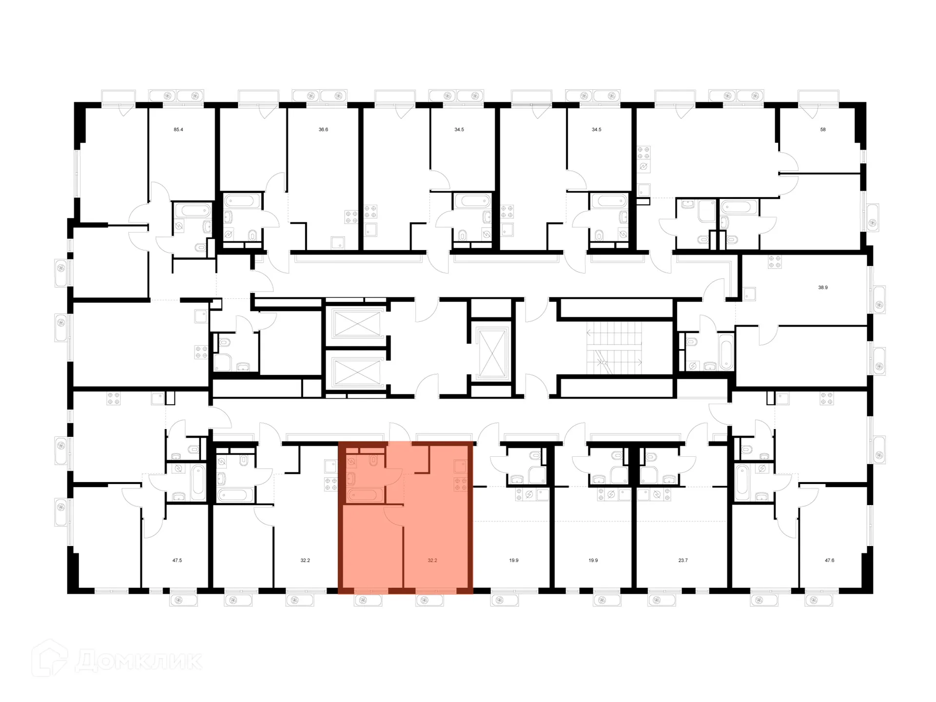 Фото квартиры в ЖК Яуза парк