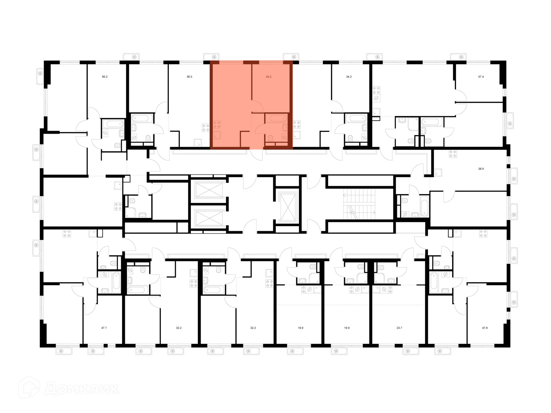 Фото квартиры в ЖК Яуза парк