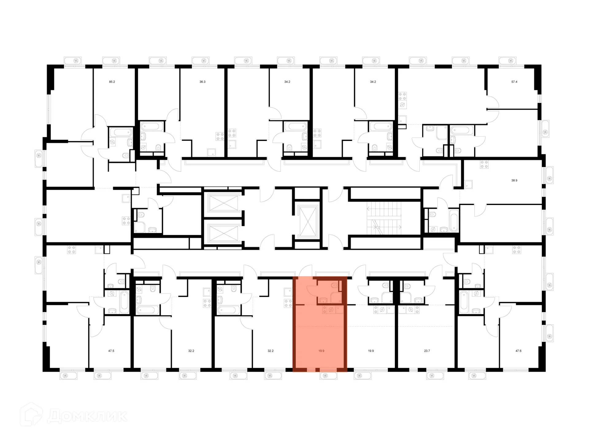 Фото квартиры в ЖК Яуза парк