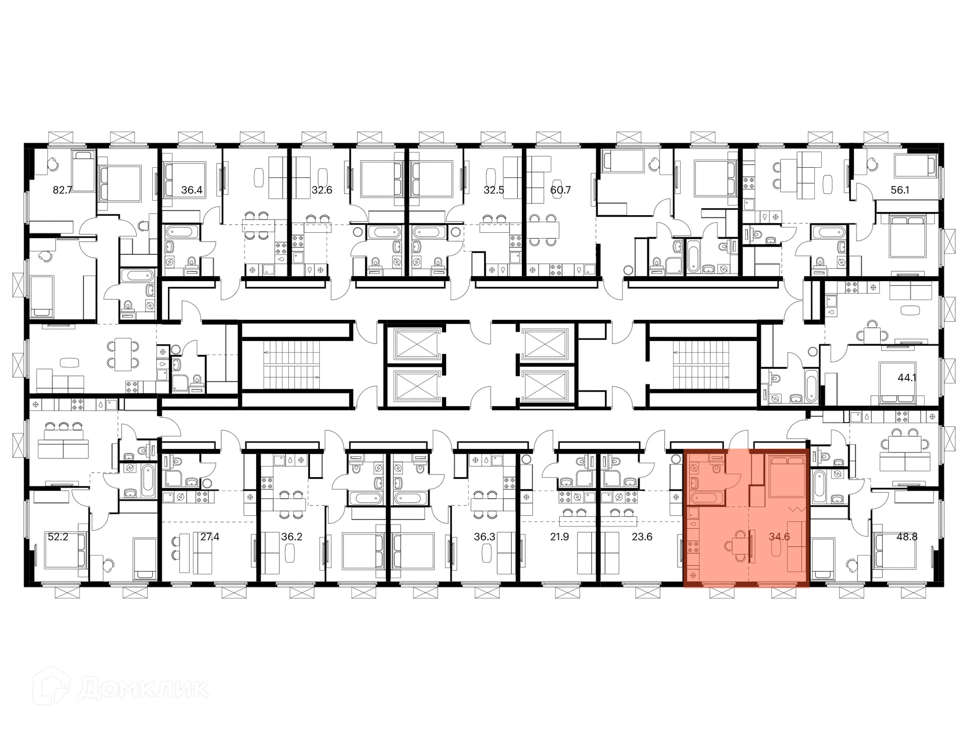 Фото квартиры в ЖК Ярославский