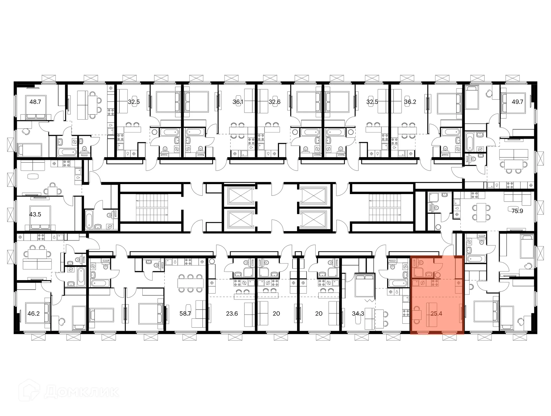 Фото квартиры в ЖК Ярославский