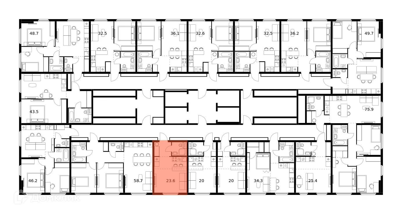 Фото квартиры в ЖК Ярославский