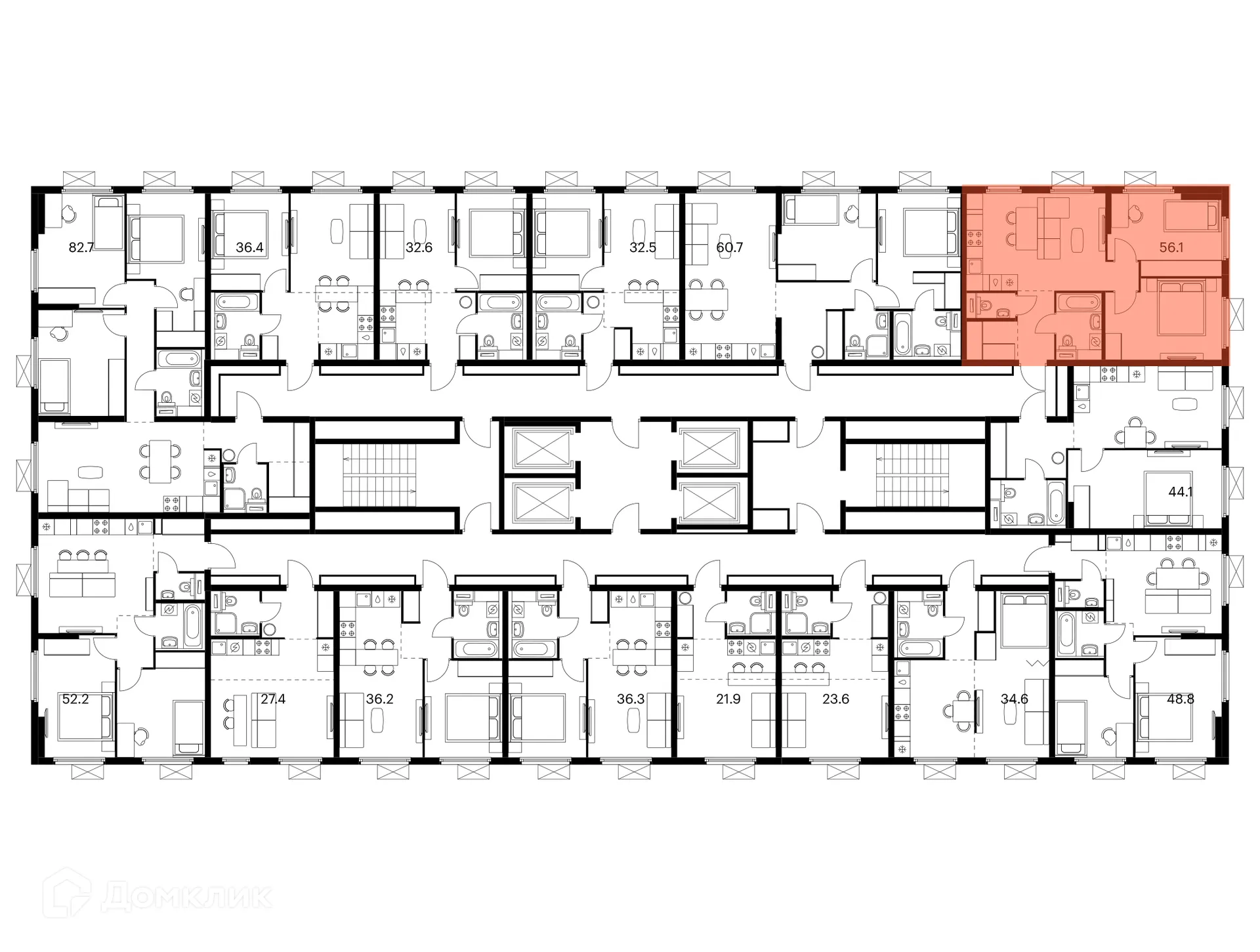 Фото квартиры в ЖК Ярославский