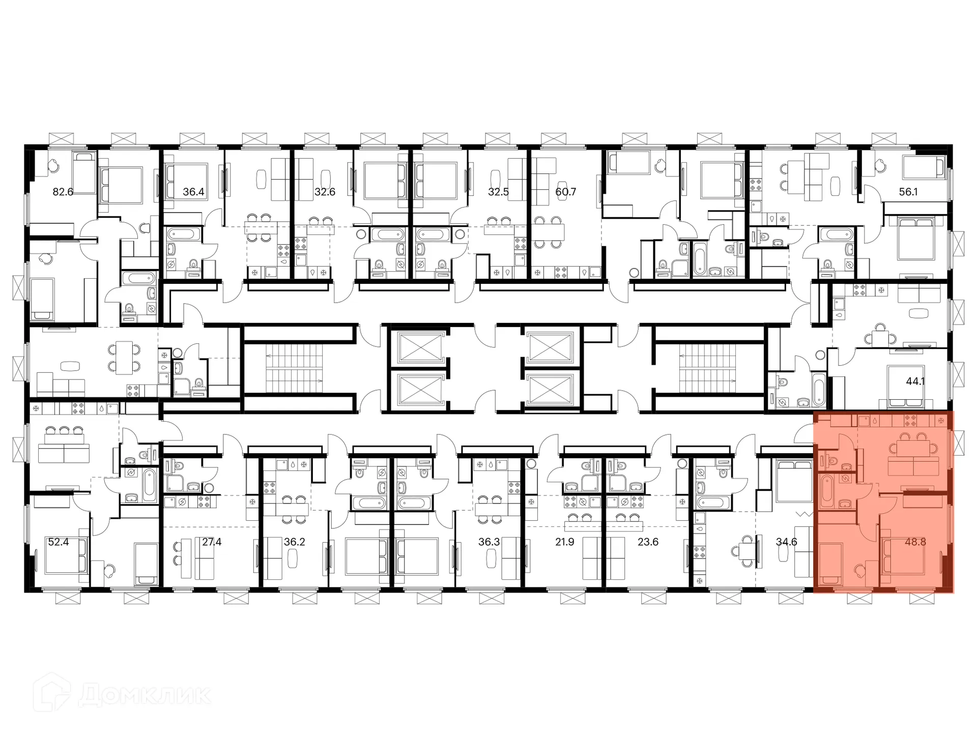 Фото квартиры в ЖК Ярославский