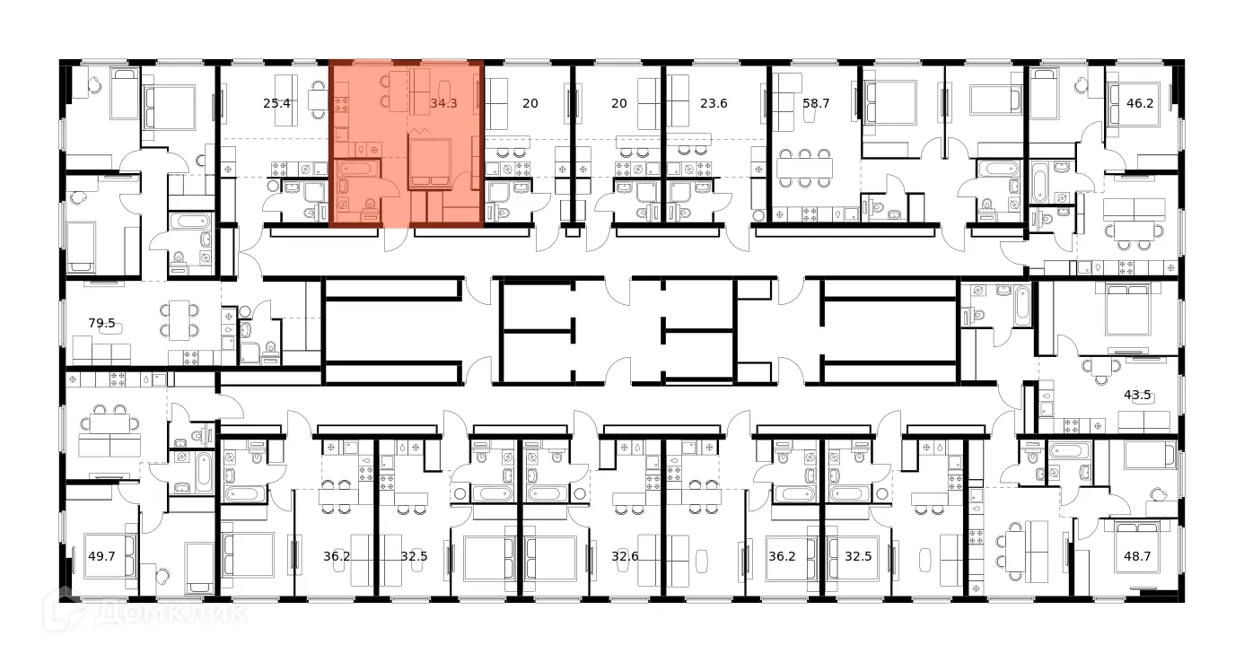 Фото квартиры в ЖК Ярославский
