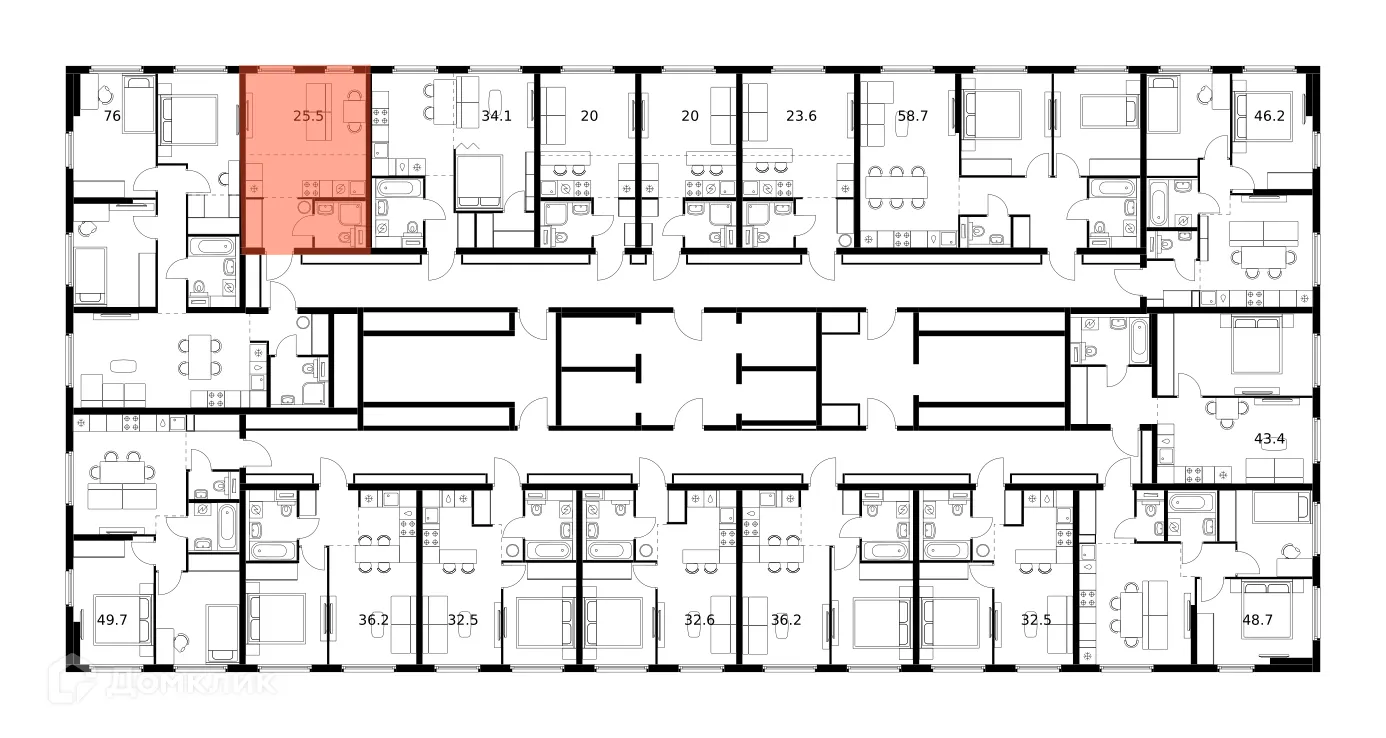 Фото квартиры в ЖК Ярославский