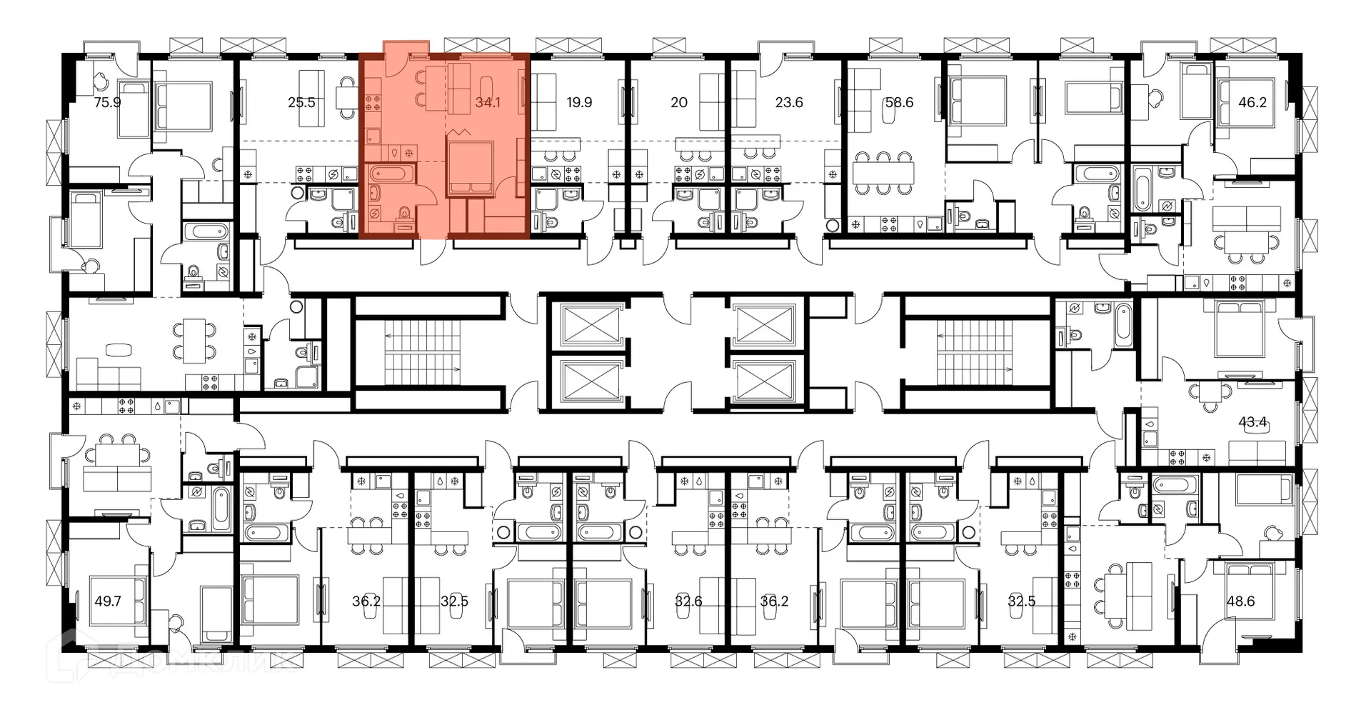 Фото квартиры в ЖК Ярославский