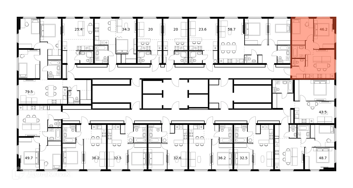 Фото квартиры в ЖК Ярославский