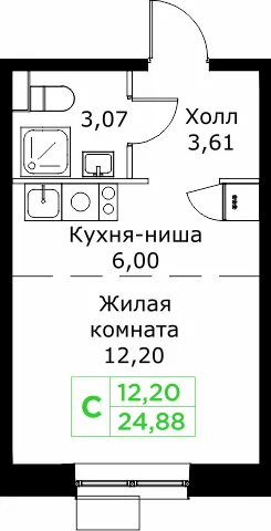 Фото квартиры в ЖК КИТ 2