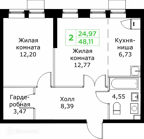 Фото квартиры в ЖК КИТ 2