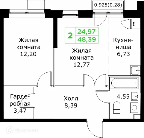 Фото квартиры в ЖК КИТ 2