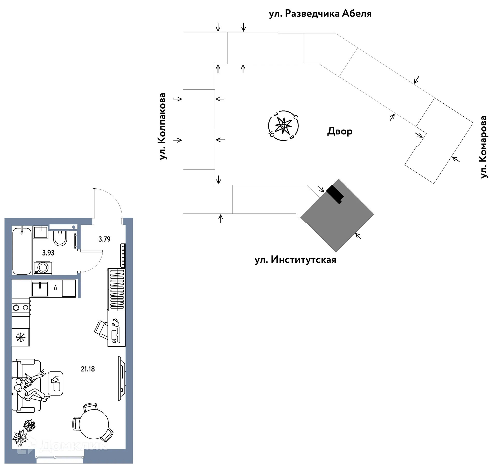 Фото квартиры в ЖК Страна.Парковая
