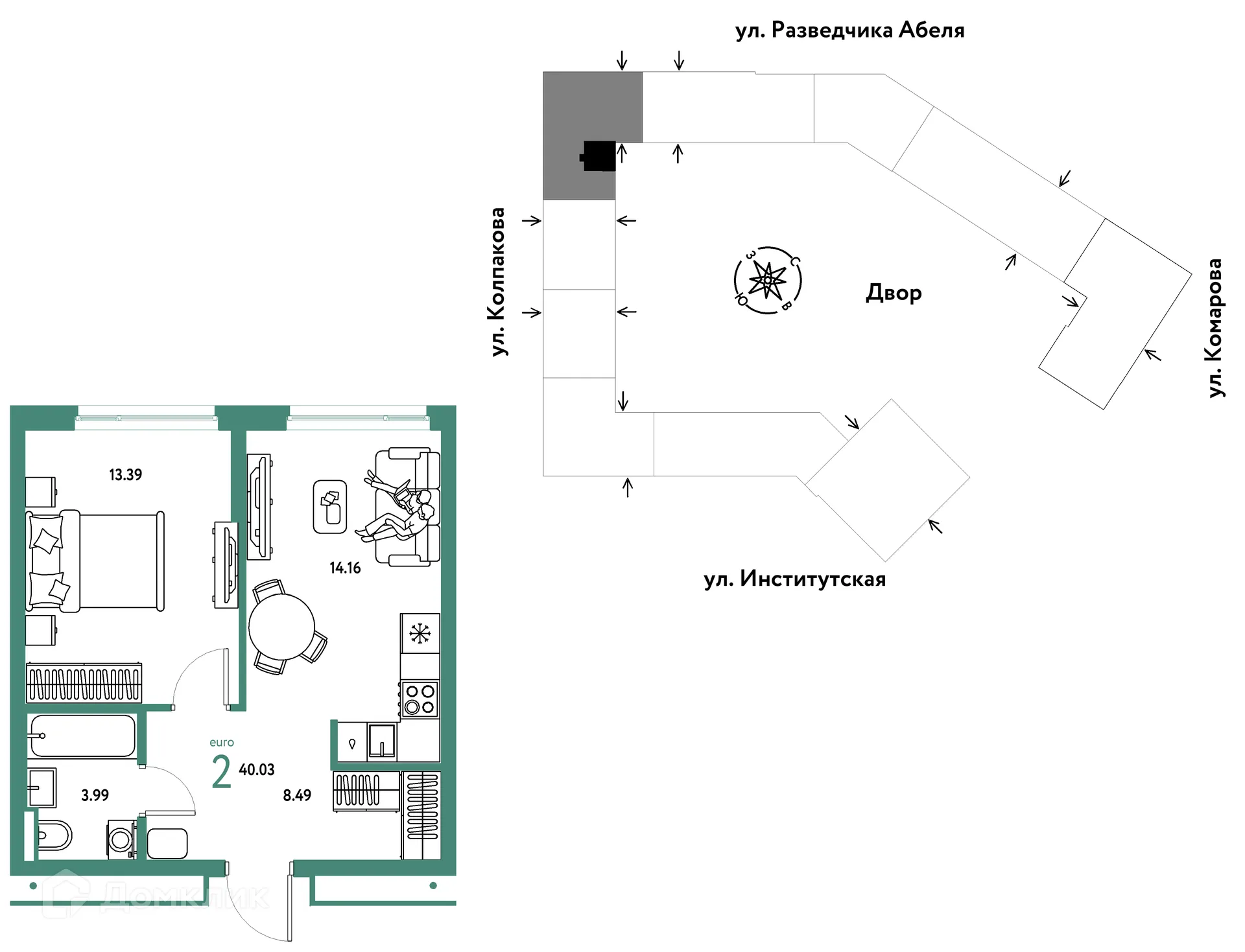 Фото квартиры в ЖК Страна.Парковая