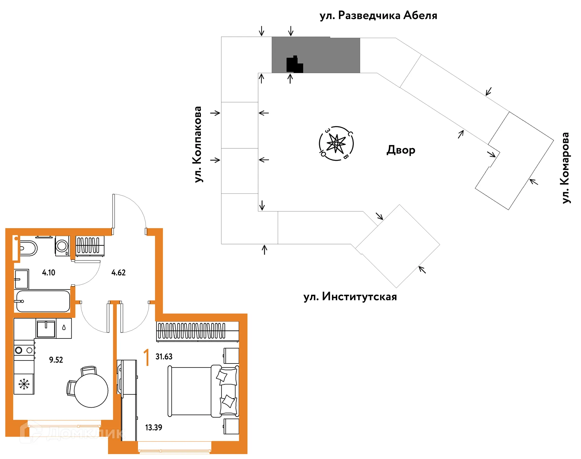 Фото квартиры в ЖК Страна.Парковая