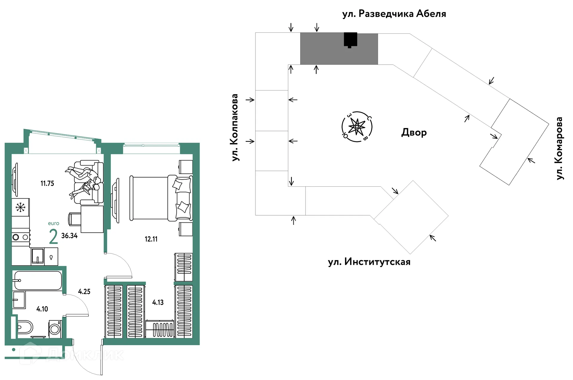 Фото квартиры в ЖК Страна.Парковая