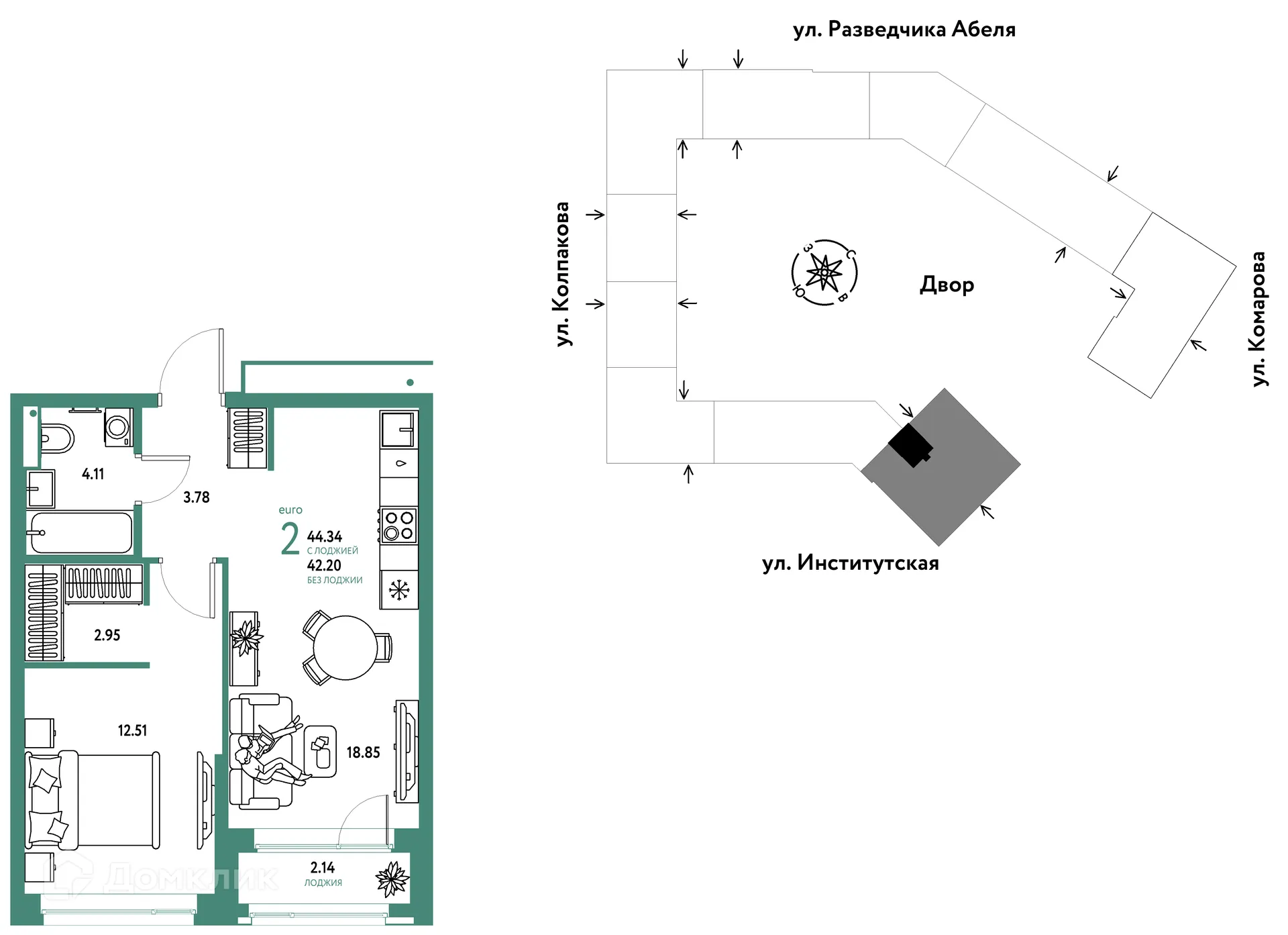 Фото квартиры в ЖК Страна.Парковая