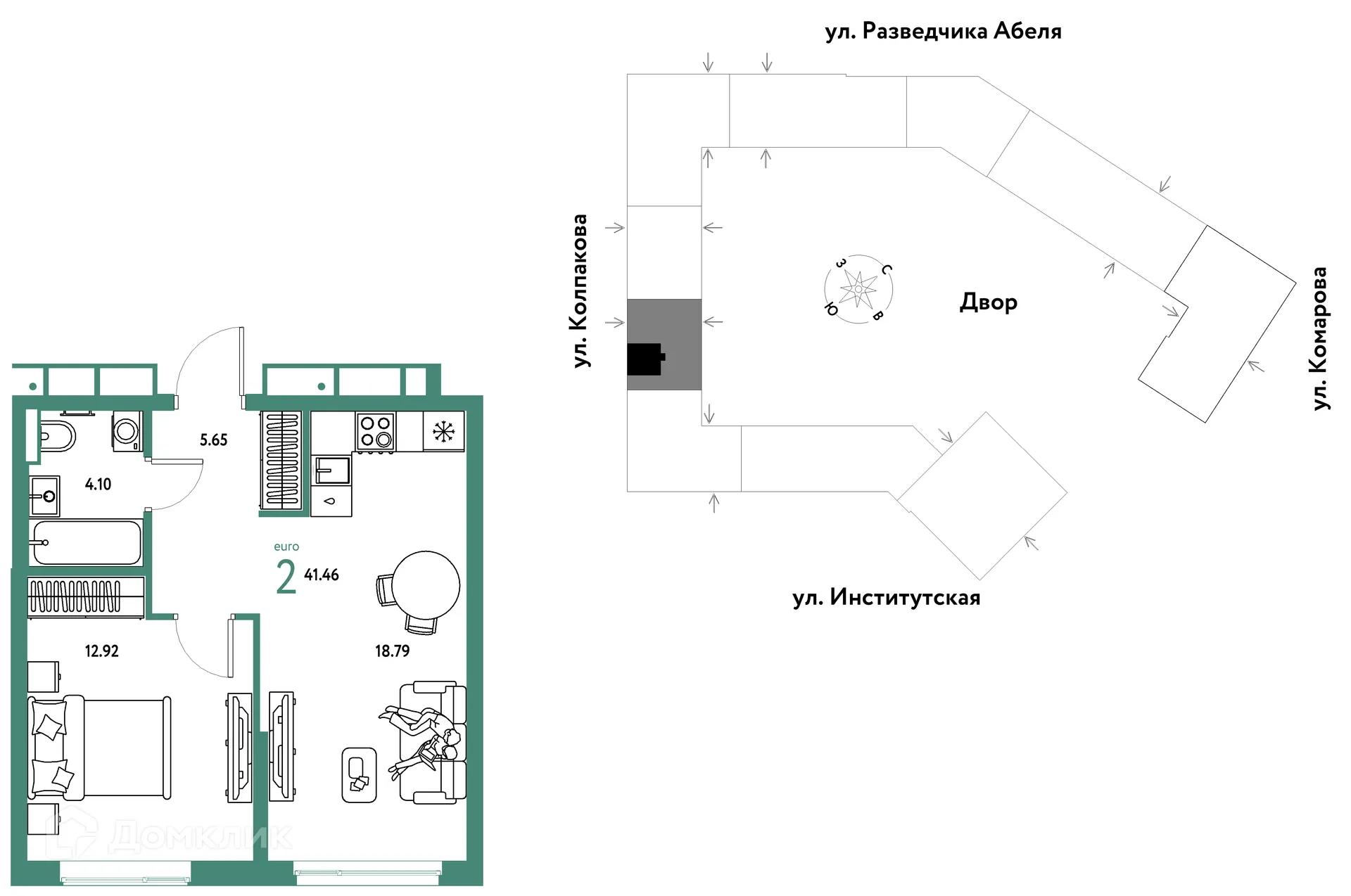 Фото квартиры в ЖК Страна.Парковая