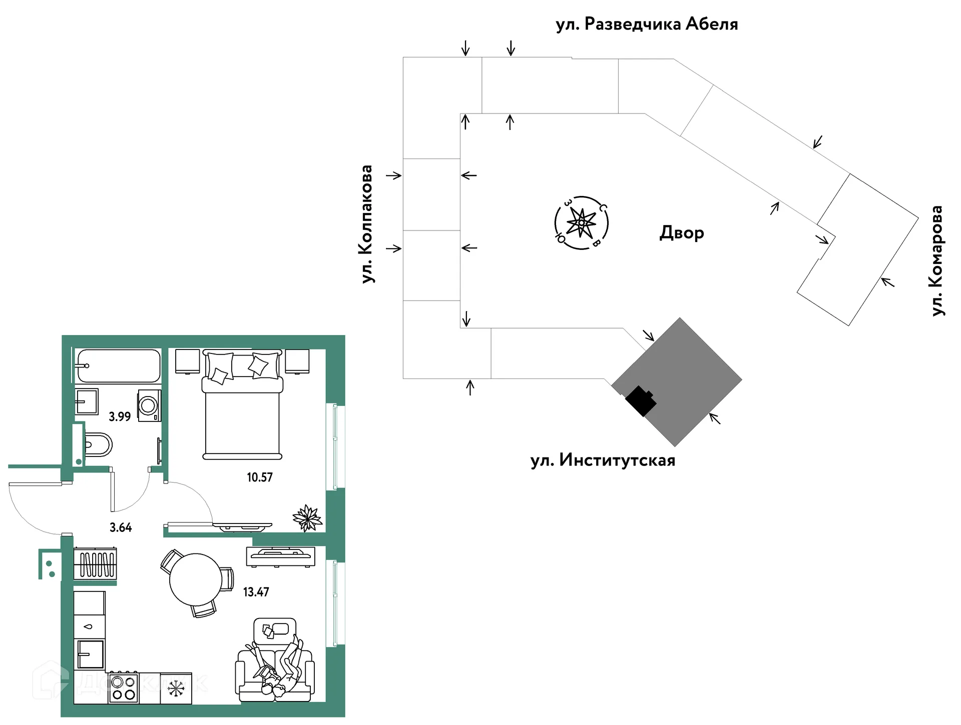 Фото квартиры в ЖК Страна.Парковая