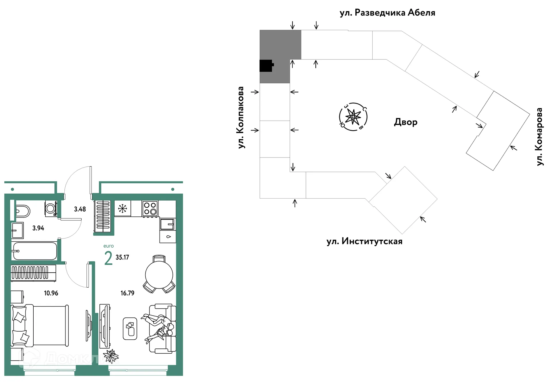 Фото квартиры в ЖК Страна.Парковая