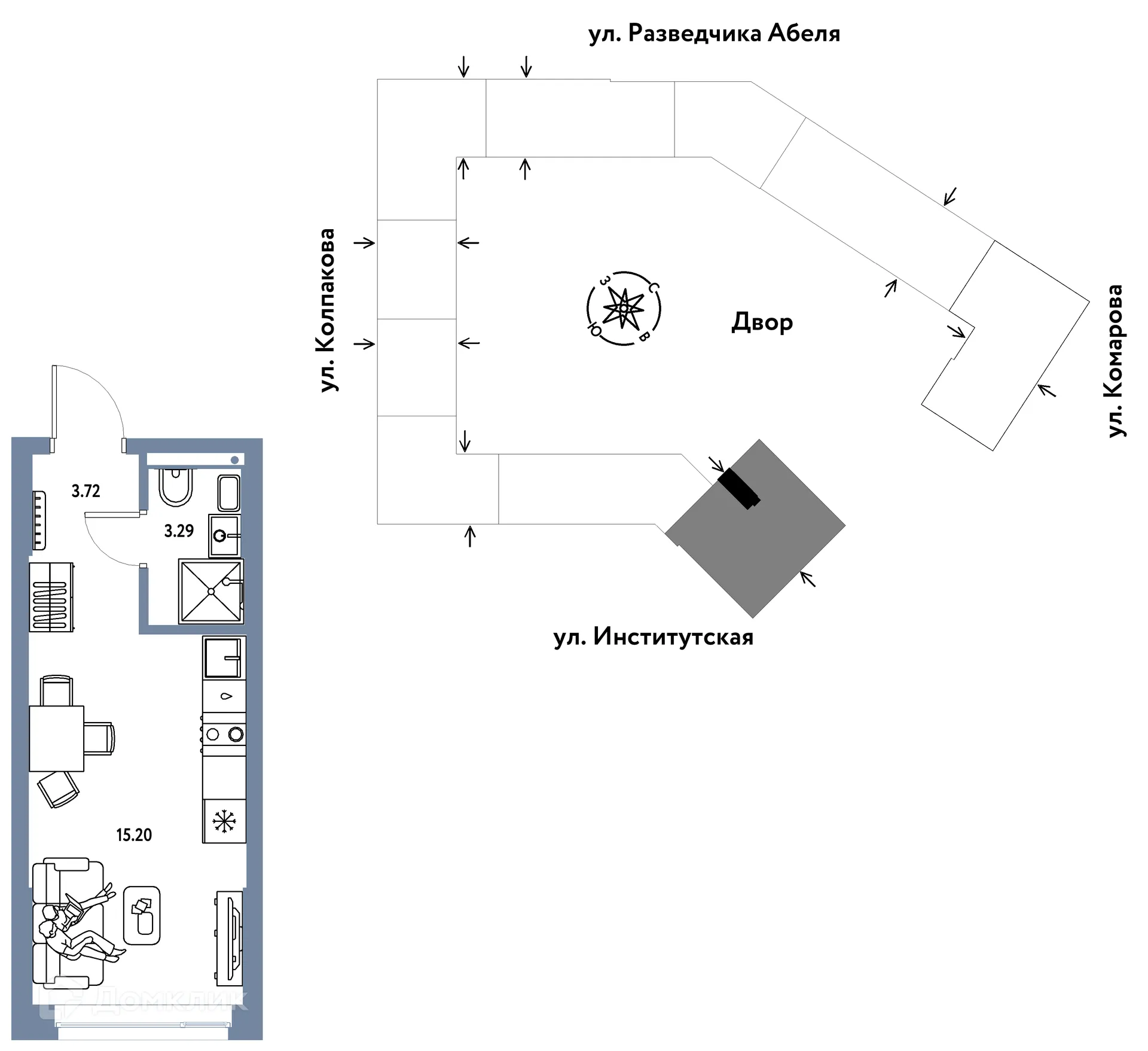 Фото квартиры в ЖК Страна.Парковая