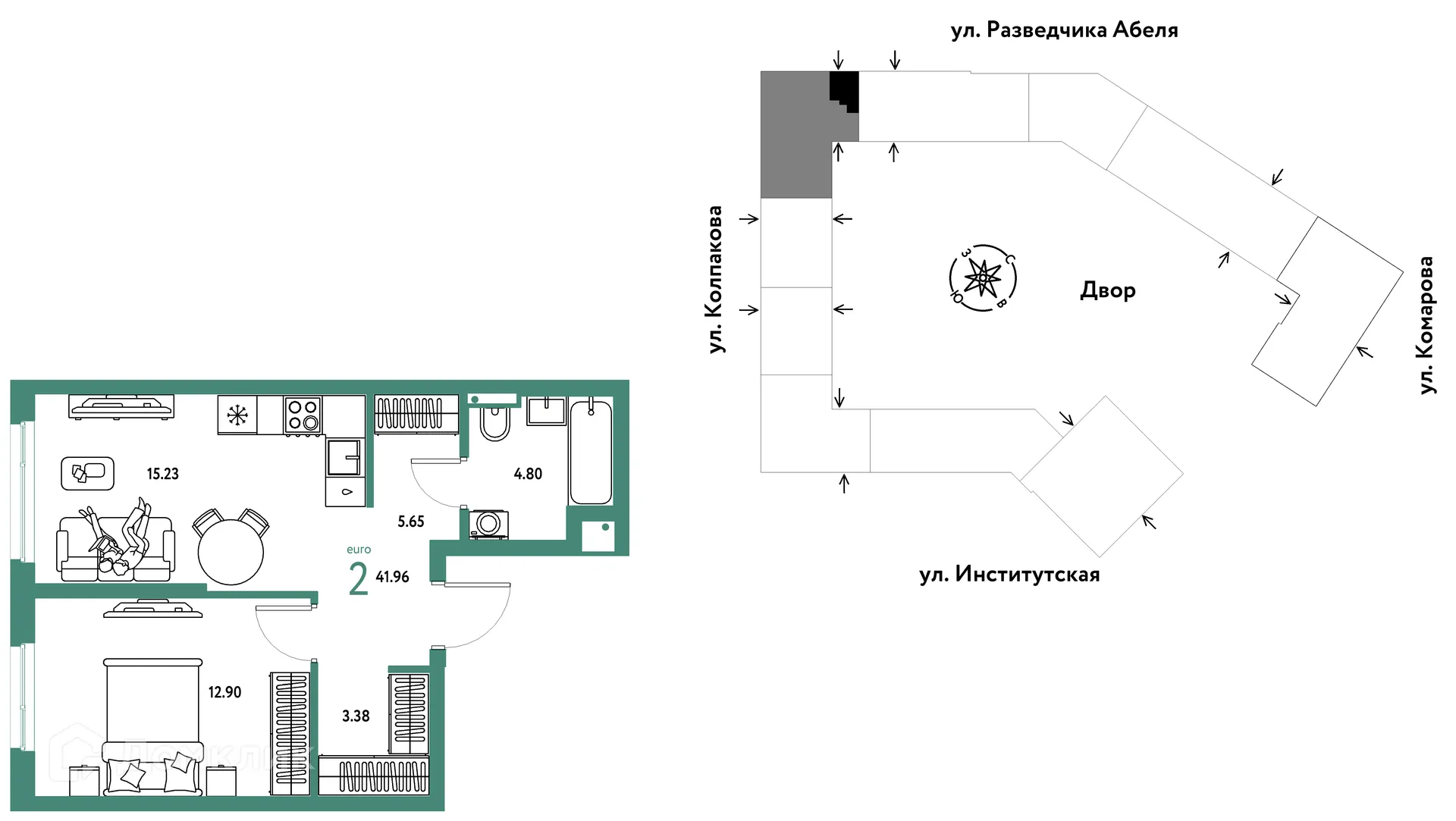 Фото квартиры в ЖК Страна.Парковая