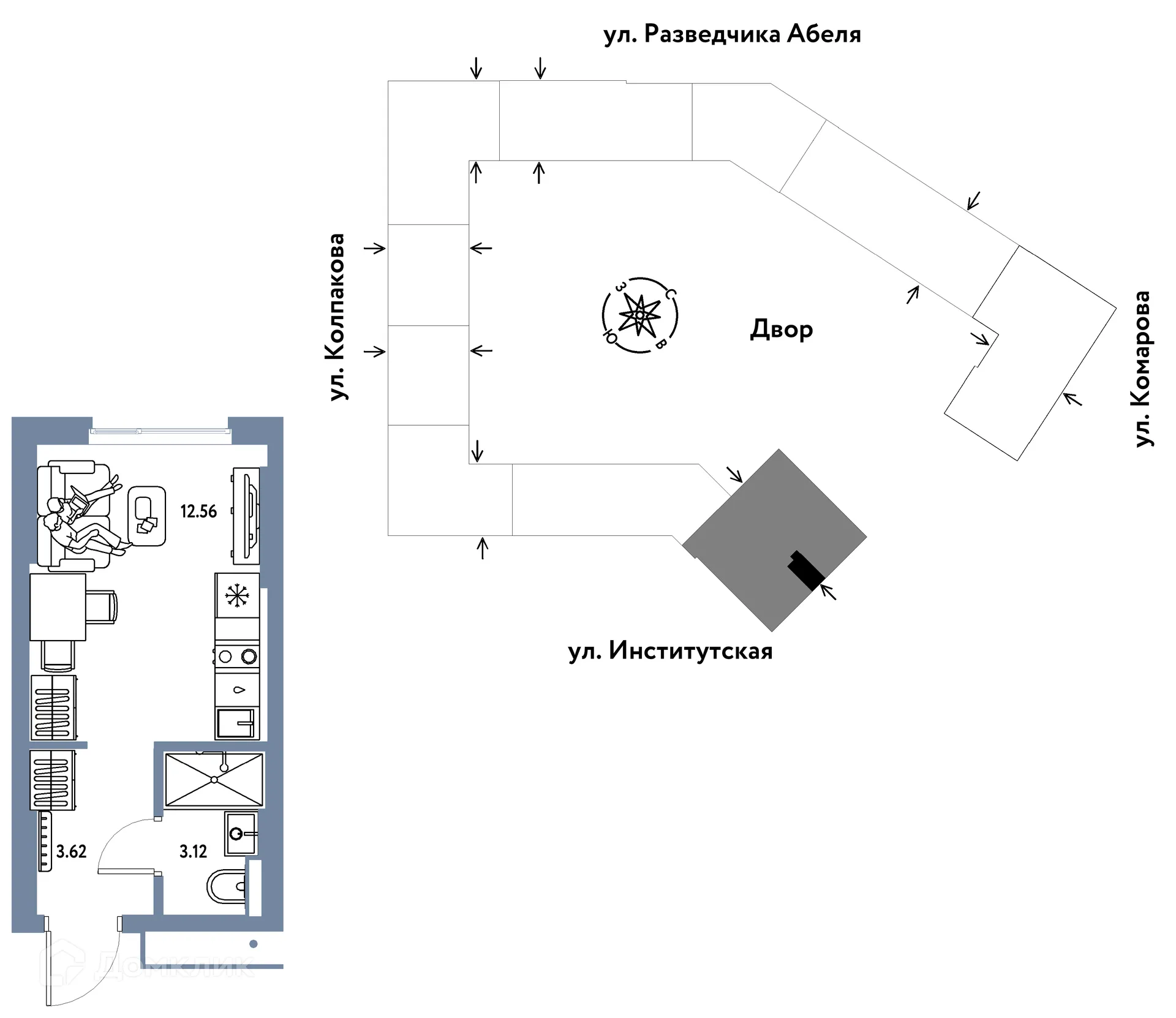 Фото квартиры в ЖК Страна.Парковая