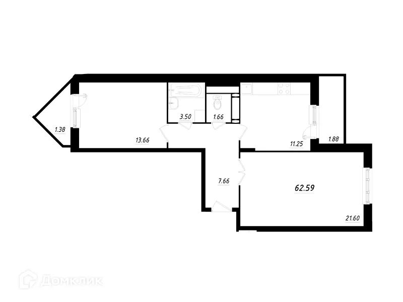 Фото квартиры в ЖК Школьный