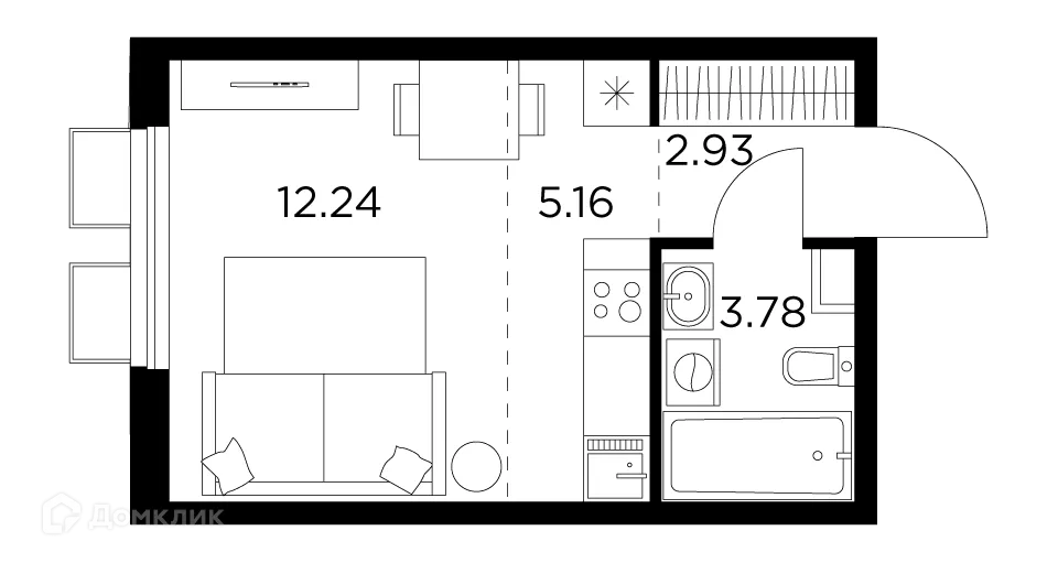 Фото квартиры в ЖК Новое Пушкино