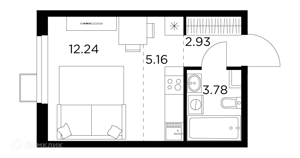 Фото квартиры в ЖК Новое Пушкино