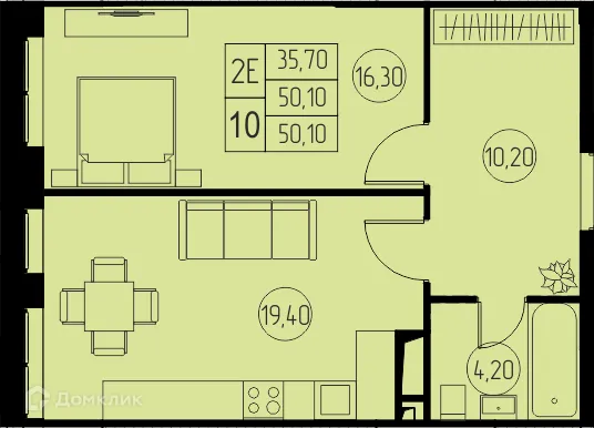 Фото квартиры в ЖК "31 Квартал"