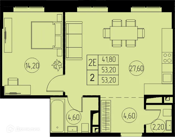 Фото квартиры в ЖК "31 Квартал"