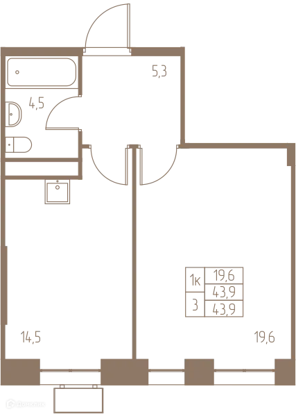 Фото квартиры в ЖК Фабрикант