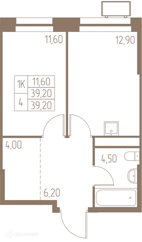 Фото квартиры в ЖК Фабрикант