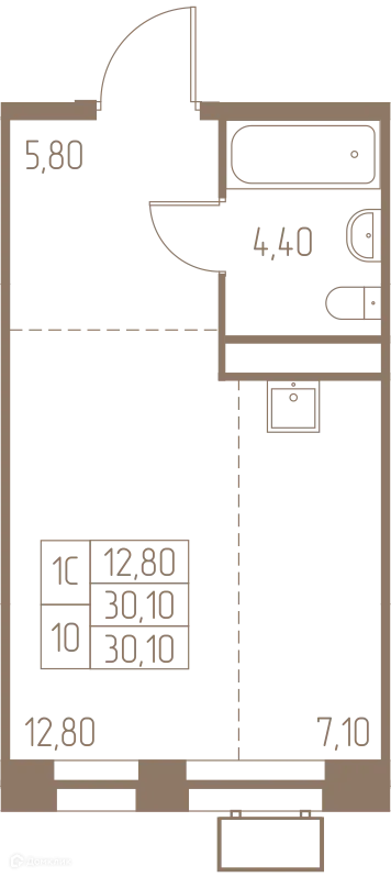 Фото квартиры в ЖК Фабрикант