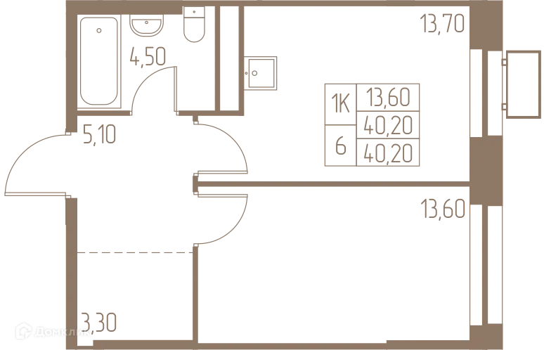 Фото квартиры в ЖК Фабрикант