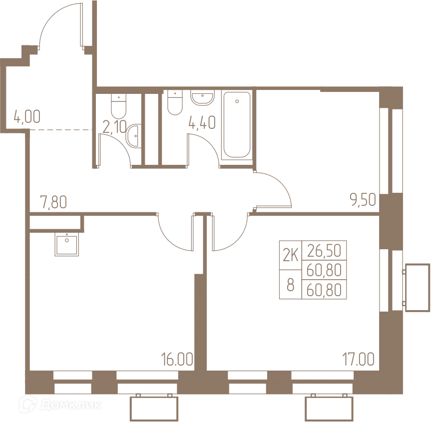 Фото квартиры в ЖК Фабрикант