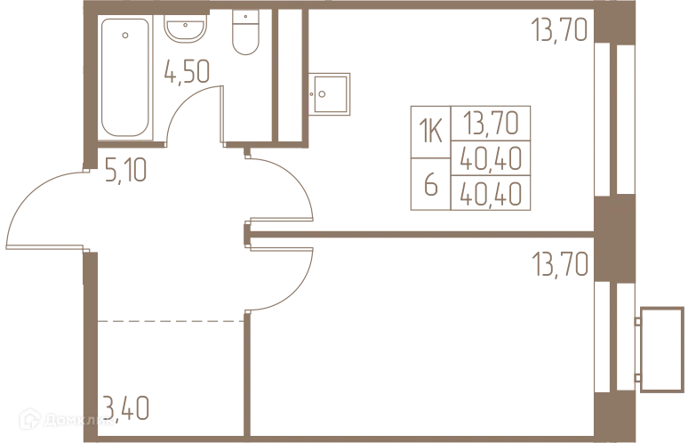Фото квартиры в ЖК Фабрикант
